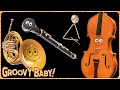 Musique orchestrale  clip musical sensoriel pour bb  instruments danimation amusants