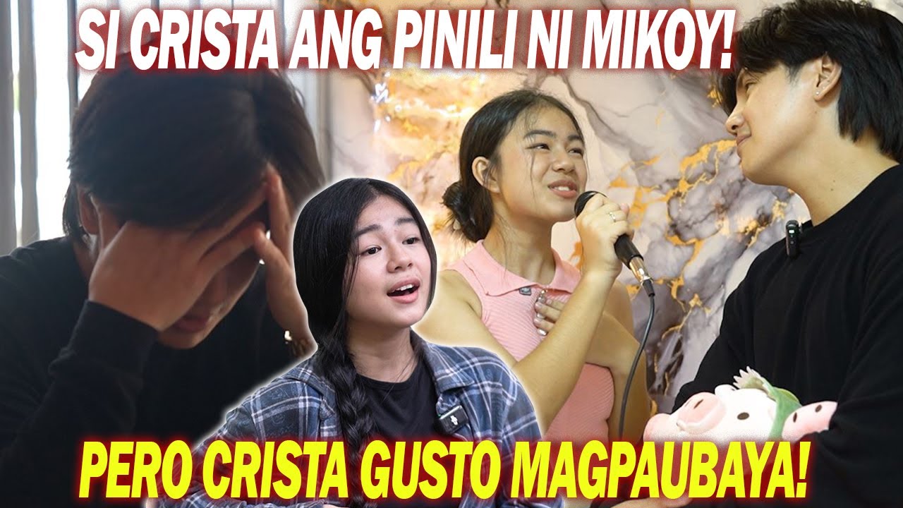SI CRISTA ANG PINILI NI MIKOY! PERO CRISTA GUSTO MAGPAUBAYA! GRABE ANG VLOG NA ITO! CRISTA PART5