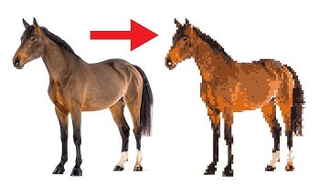 How To Convert Any Image To Pixel Art Using Photoshop [Step-By-Step]