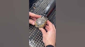 What’s inside this geode? Let’s cut it open!