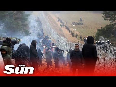 EU DITHERING lead to Belarus migrant border crisis