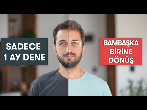 Sadece 1 ay dene // Bambaşka birine dönüştürecek 4 alışkanlık !