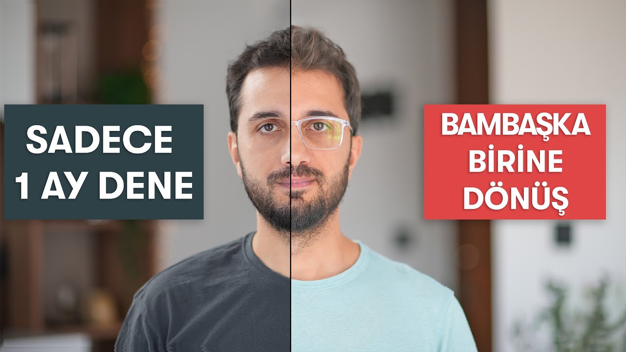 ⁣Sadece 1 ay dene // Bambaşka birine dönüştürecek 4 alışkanlık !