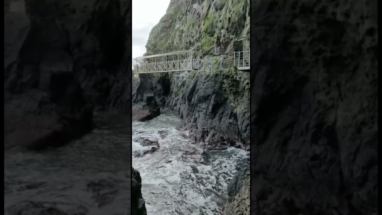 Gobbins cliff path bridge
