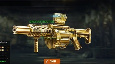 GOLDEN MGL - 140 Gun Game Play in Dead Target