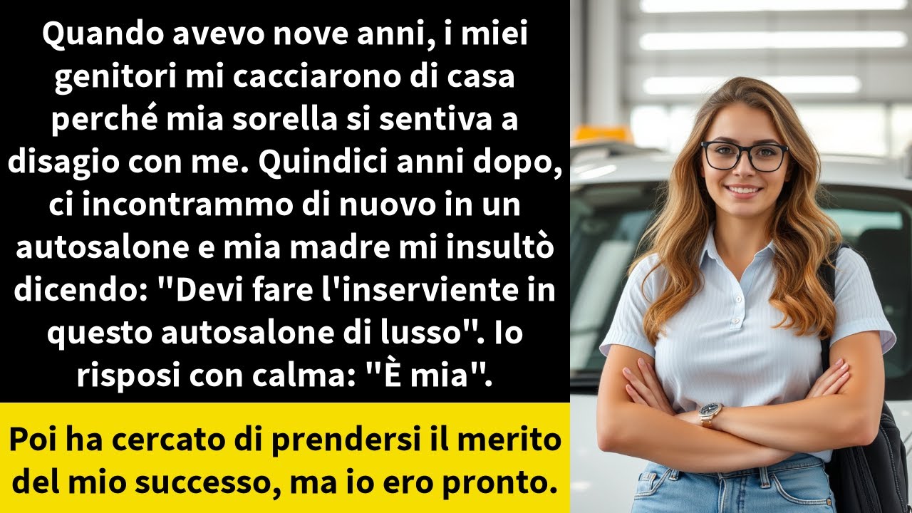 Avevo sette anni quando i miei genitori mi hanno messa fuori casa. Mio padre non ha alzato lo sguardo dal tavolo mentre diceva: "Non possiamo più averti qui." Mia madre non ha detto niente. Ho...