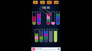 Water Sort Puzzle - Color Liquid Sorting Game Level 856 Solution