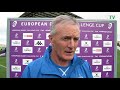 🎙️ Coach Crowley: "Felici di essere il primo club italiano ad aver raggiunto questo traguardo"