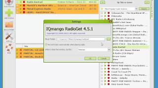 IQmango RadioGet demonstration screenshot 2