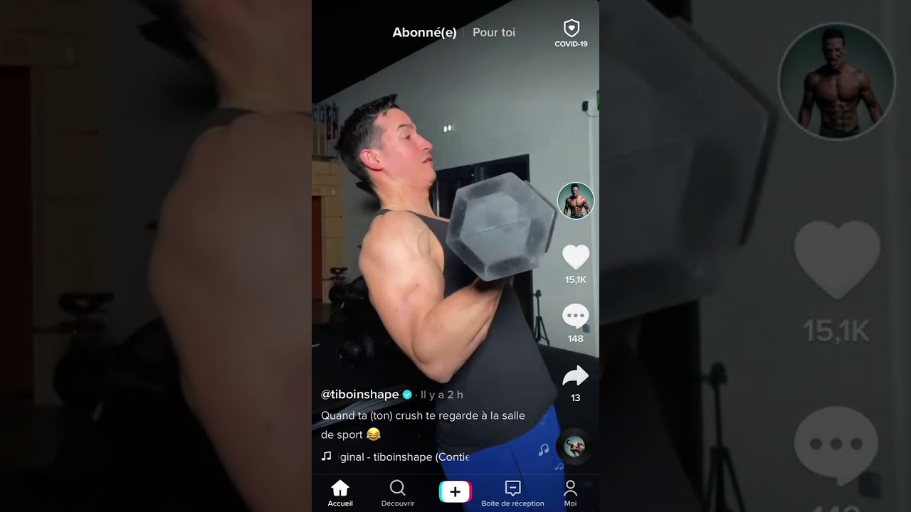 Tibo InShape - Quand ta crush te regarde à la salle de sport - YouTube
