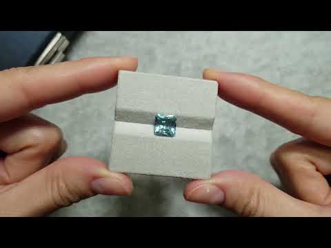 Aquamarine from Africa radiant cut 2.69 carats Video  № 1