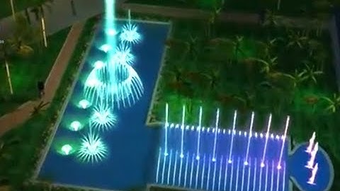 Thiết kế thi công đài phun nước cảnh quan