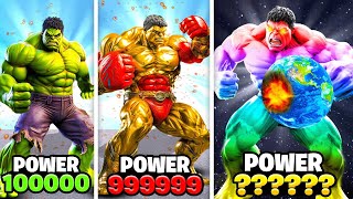 Hulk Upgrades With EVERY PUNCH In GTA 5!