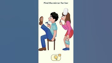 Dop 2 (Delete One Part) Find the mirror for her #shorts