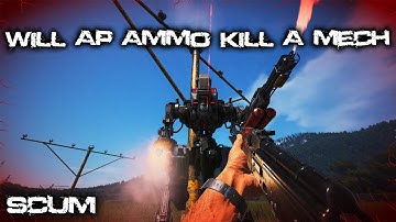 Zal pantserdoorborende munitie een mech doden? - SCUM v1.1