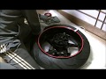 バイクのタイヤを手組みで交換するやり方　装着編　ポイントを抑えれば意外と簡単に出来ますよ〜♪　今回はFZ1用のホイールにパイロットパワー2CT 190/50-17を入れました！