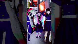 Kanao , kanae , Shinobu - LE SSERAfFIM Boompala-MMD Demon Slayer