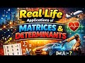 Real Life Applications of Matrices & Determinants | Class 12 Maths Made Easy | Samacheer Maths
