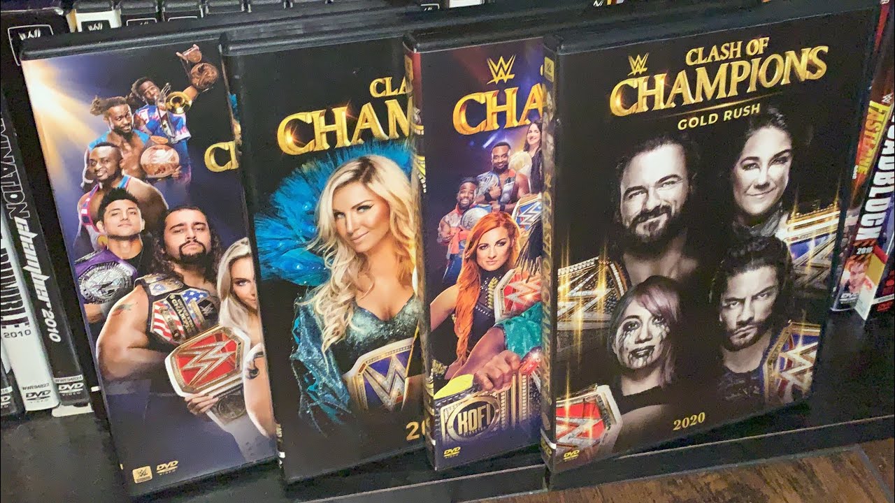 WWE Clash Of Champions PPV DVD Collection Review YouTube