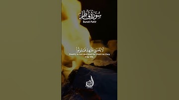 والذين كفروا لهم نار جهنم لا يقضى عليهم فيموتو ولايخفف عنهم من عذابها | سورة فاطر | بلال الشاكر