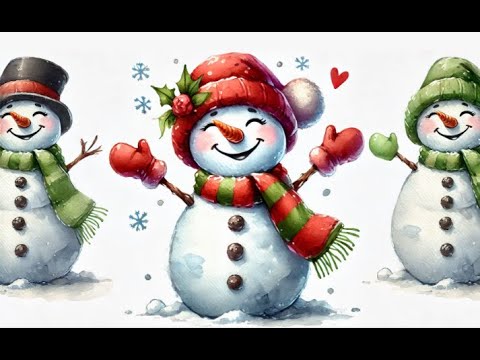 The Happy Snowman Winter Song Nursery Rhymes & Kids Songs/Super Simple ...