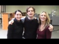 Paget, Matthew and AJ on 150 episodes