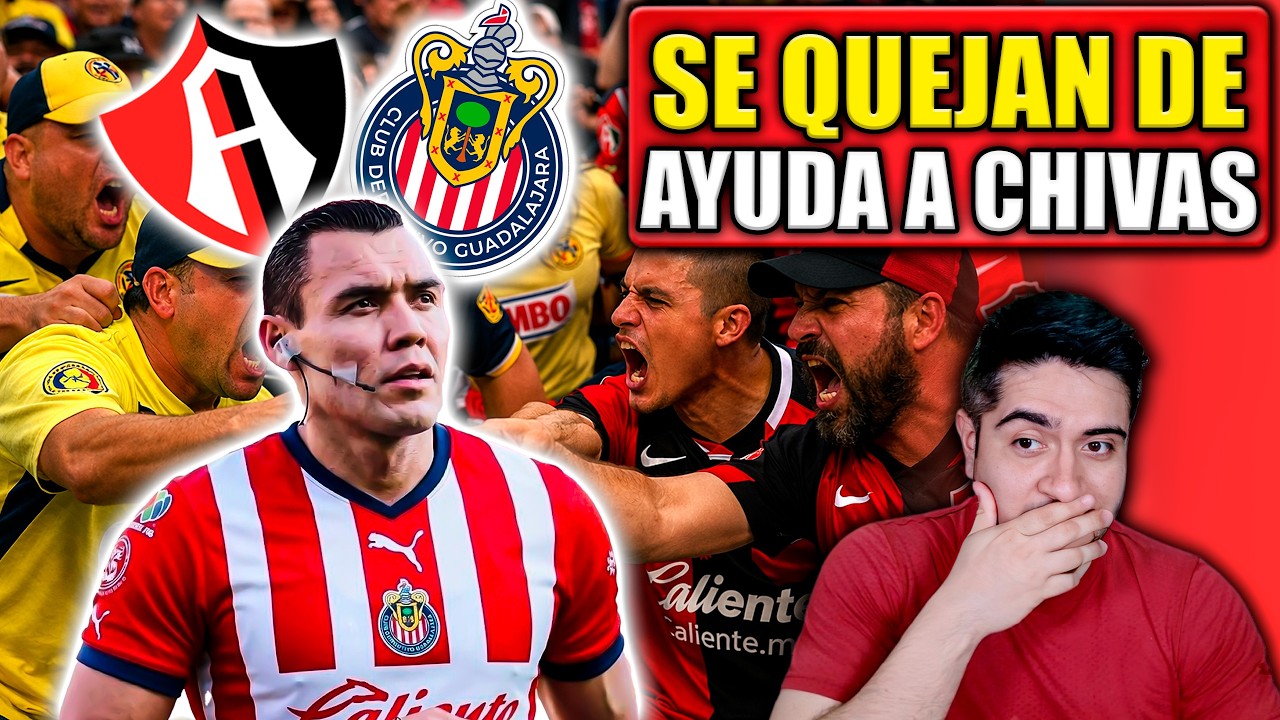 🔥ACUSAN AYUDA a CHIVAS en el CLÁSICO TAPATÍO ¡REACCIONES de la AFICIÓN!