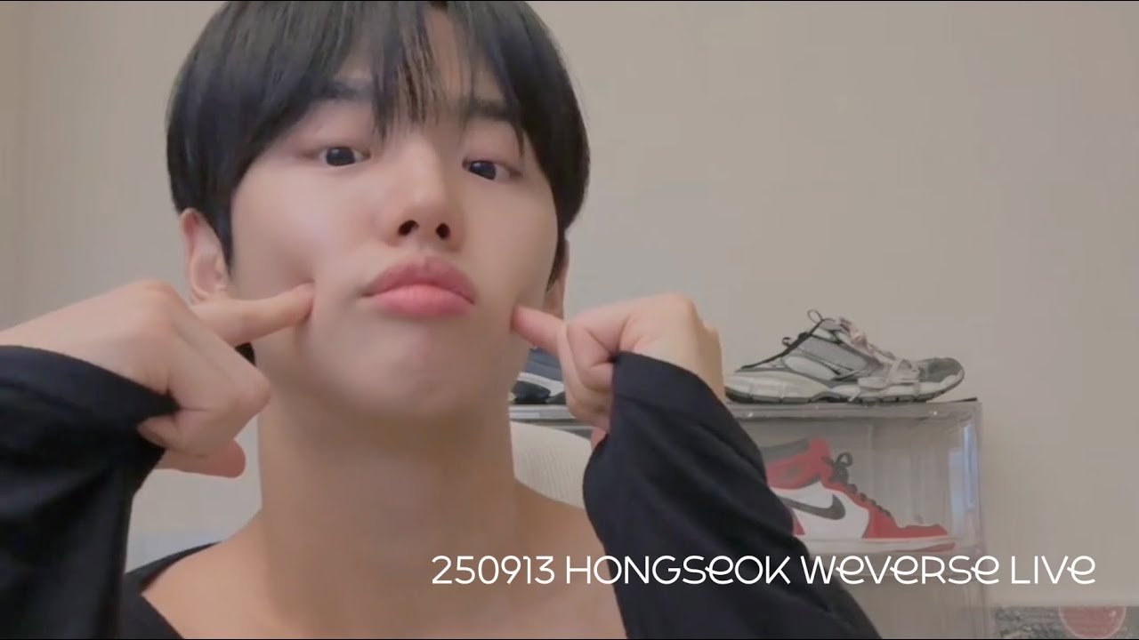 [홍석|Hongseok] 250913 Weverse Live | Saturday vibe~🎵
