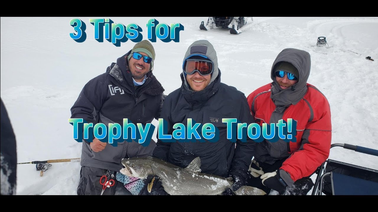 A Trophy Lake Trout Through the Ice - On The Water