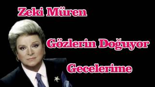 Zeki Müren Gözlerin Doğuyor Gecelerime