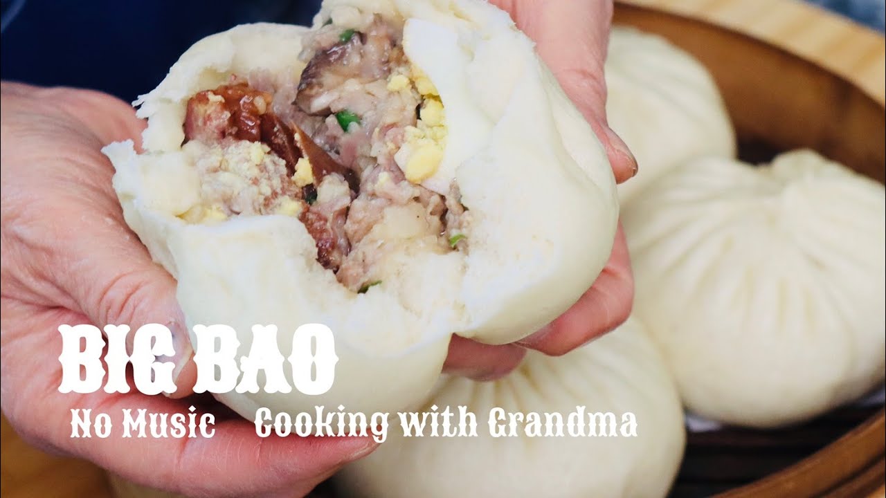 [No Music] Big Bao | How to make Big Bao