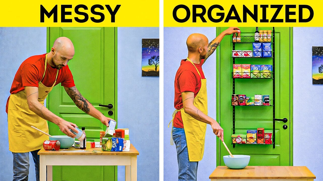 Organizing Hacks That Keep Your Home Mess-Free! ✨