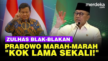 Curhat Zulhas, Prabowo Ngomel dan Marah Gara-Gara Aturan Pinjam Uang di Koperasi Rumit: Lama Sekali!