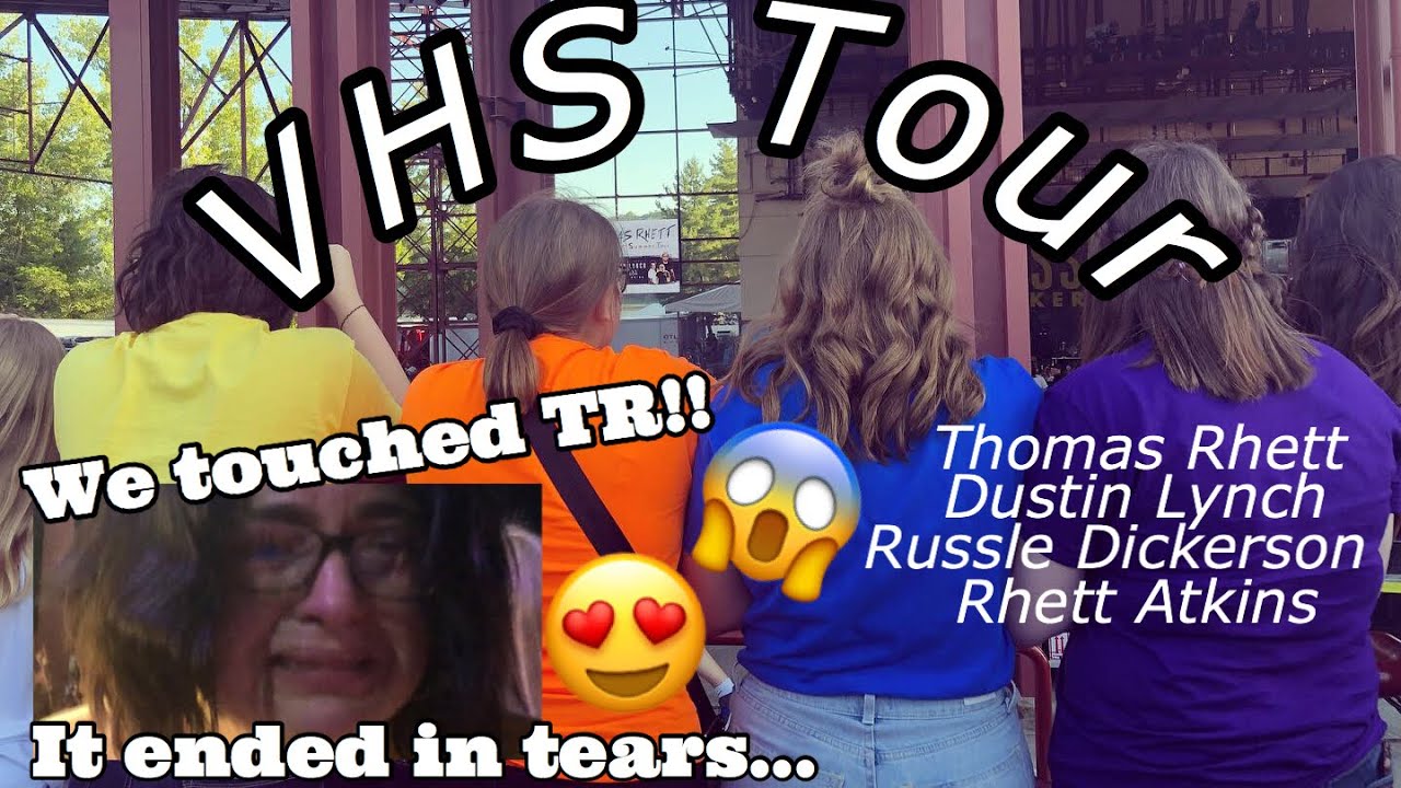 VHS Tour 2019 Cincinnati, Ohio...ended in tears // Thomas Rhett YouTube