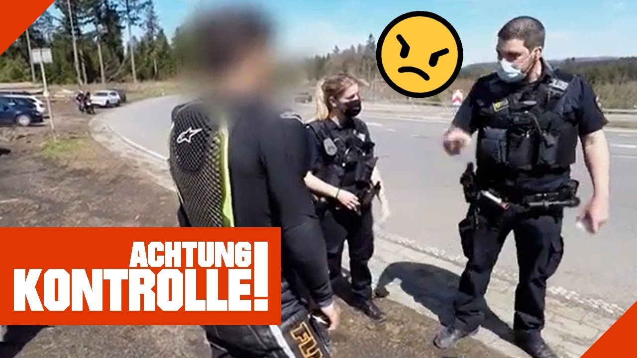 Illegales Straßenrennen! Motorrad-Raser FLÜCHTET! |1/2| Kabel Eins | Achtung Kontrolle