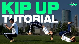 Kip Up Tutorial With & Without Hands Easy