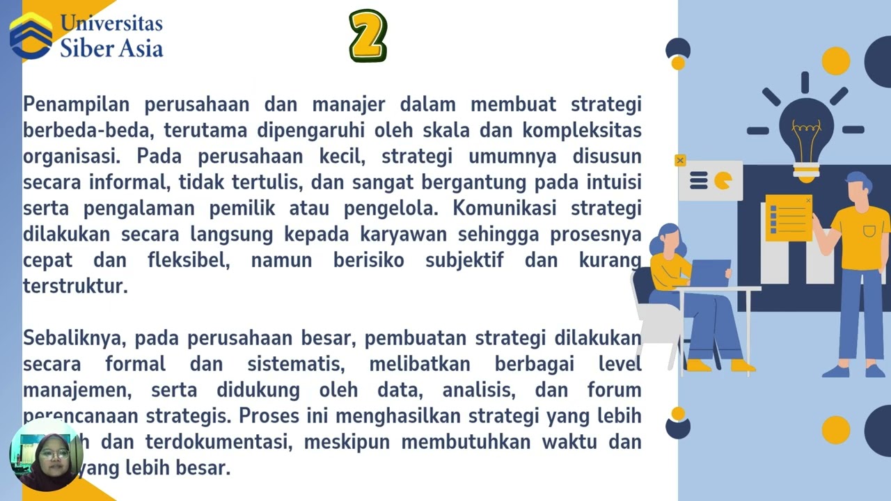 UAS Manajemen Strategik Kelas MJ703 Universitas Siber Asia