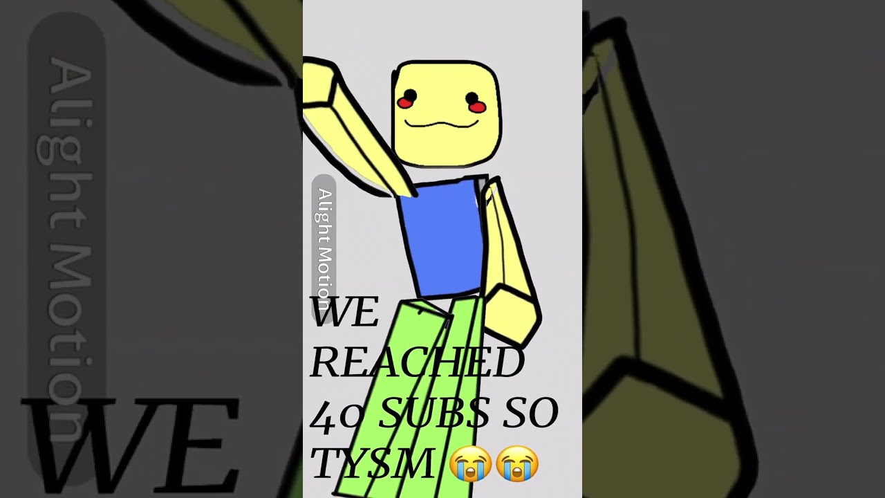 GUYS TYSM FOR 40 SUBS