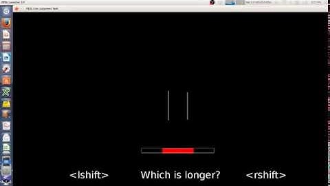 PEBL Line Judgment Task