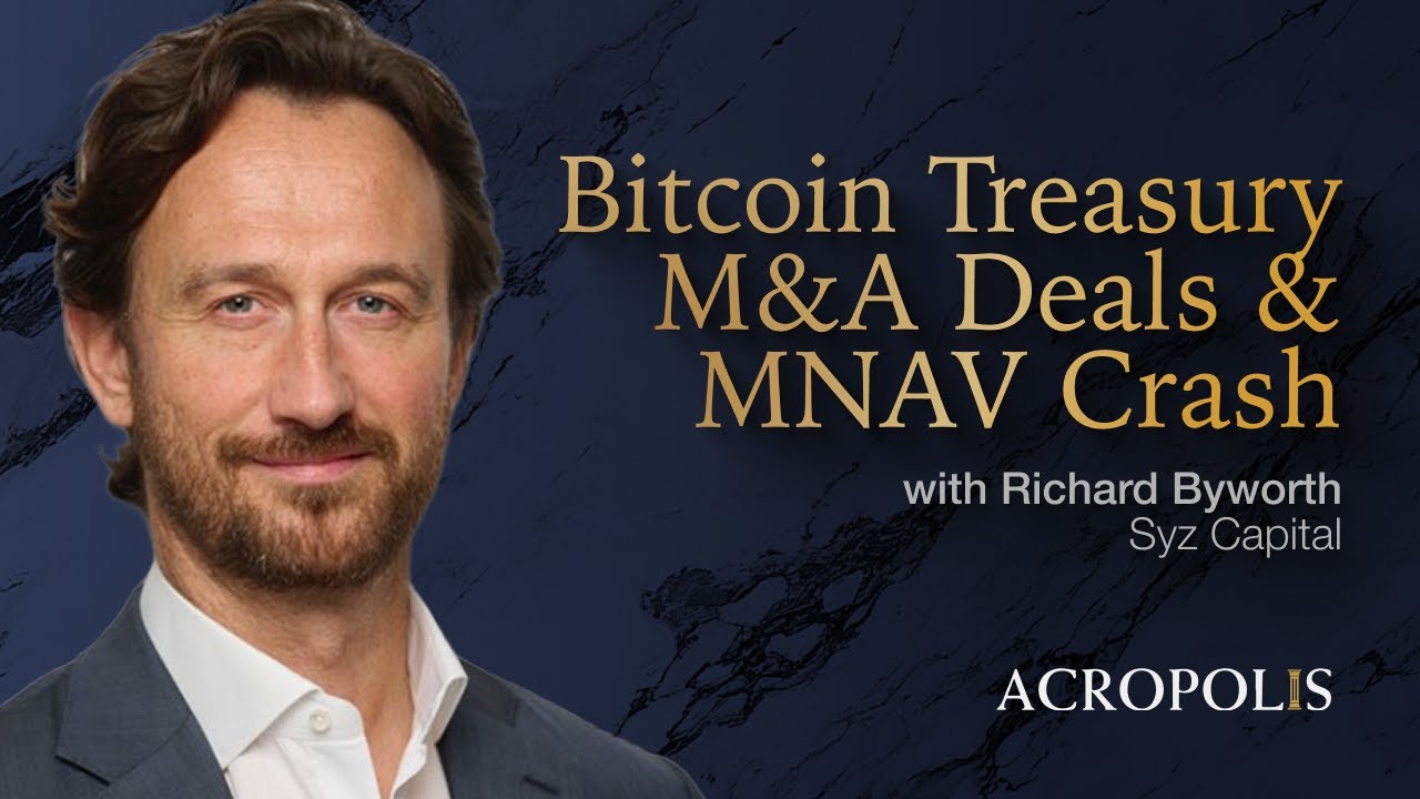 Bitcoin Treasury M&A Deals and MNAV Crash with Richard Byworth of Syz  Capital - NF E49