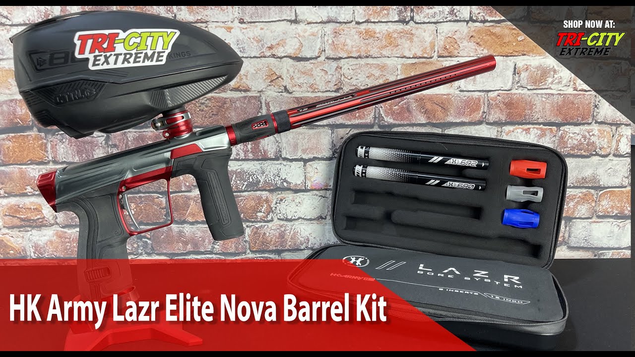 HK Army Lazr Elite Nova Barrel Kit Shooting Test