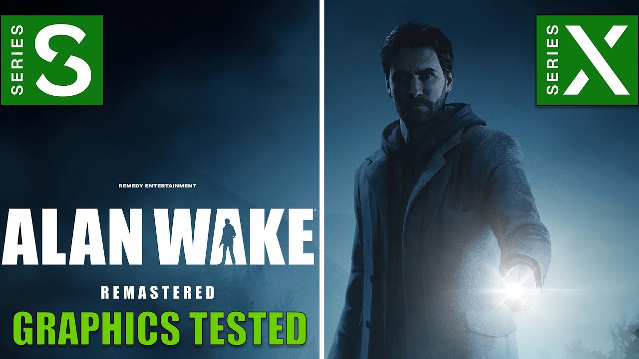 Alan Wake Remastered [PS4/PS5/XOne/XSX/PC] NVIDIA DLSS Comparison [4K] 