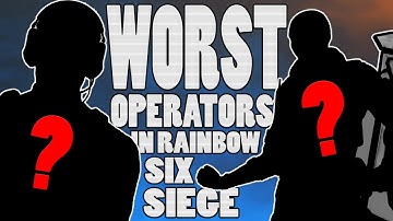 Top 5 WORST DEFENDERS In Rainbow Six Siege (Operation Shifting Tides)