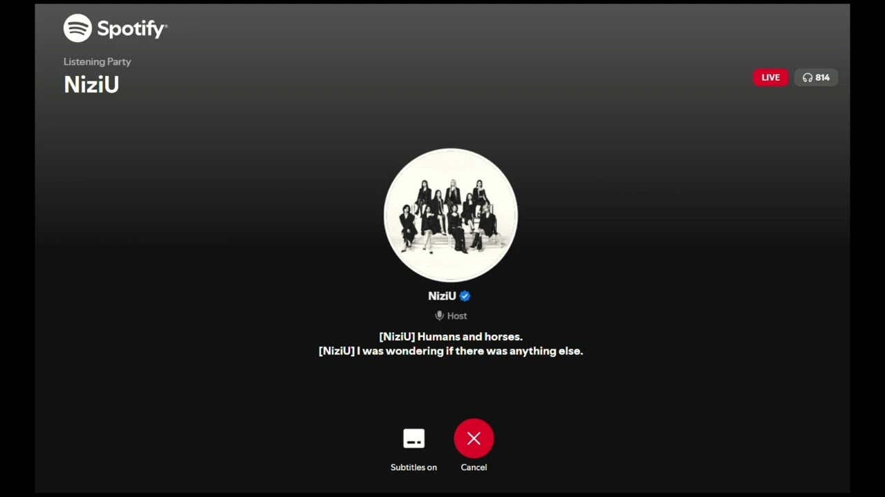 NiziU Listening Party #NiziU #spotify #jpop - YouTube