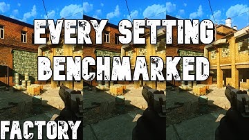 How Graphics Settings Affect Performance | Escape from Tarkov | 0.15 | GPU-Bound Test | Factory