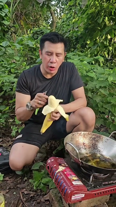 Let's cook fried bananas, does anyone like fried bananas? #cooking #food #kulinernusantara #mukbang