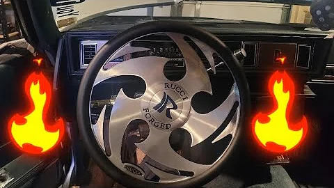 Putting my Rucci Steering wheel on‼️🔥💨💨 #gbodys #cutlass #rucciforged