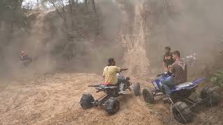 30 Minutes Of Action! ATV Dirt Bike Hill Climbs And Crashes