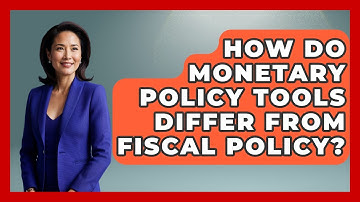 How Do Monetary Policy Tools Differ From Fiscal Policy? - Macroecon Experts