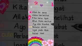 Lagu Anak Allah Itu Dekat tamankanakkanak lagupaud laguanak laguedukasianak